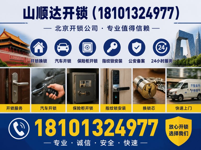 通州区山顺达开锁展示图
